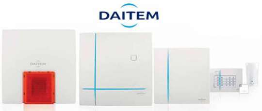 Impianto antifurto completo a marchio Daitem - E-Nova GSM a 4 frequenze